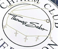 Thomas Sabo Layering UNGETR feine Kette mit kleinen Kreuzen Zirkonia TS-OVP