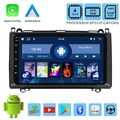 Android12 Autoradio Navi GPS CarPlay BT 9" für Mercedes Sprinter Viano Vito W639