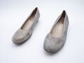 Gabor Damen Ballerina Slipper Halbschuh Schlupfschuh grau Gr40,5 EU Art 23796-80