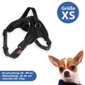 Hundegeschirr Hunde Brustgeschirr Verstellbar Gr. XS S M L XL gepolstert Nylon