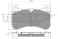 TOMEX Brakes Bremsbelagsatz, Scheibenbremse TX 19-53 für LAND ROVER