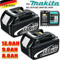 Für Makita Akku 18V 12AH 9AH BL1860B BL1850B BL1830 BL1820 LXT Lithium Li-ion