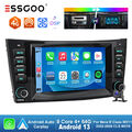 4+64G Carplay Autoradio Android 13 GPS Cam Für Mercedes Benz E Klasse W211 W219