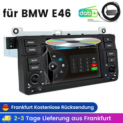 DAB+ 7"Autoradio GPS Sat Navi RDS DVD Player USB Für BMW 3er E46 318 320 325 M3