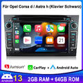 2+64G Android13 Autoradio GPS WIFI  Für Opel Astra H Corsa C D Meriva Zafira A B