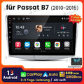 Carplay 8Kern 6+128G Android13 Autoradio GPS Navi Für VW Magotan Passat CC B6 B7