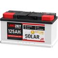 Solarbatterie 125Ah 12V Wohnmobil Boot Wohnwagen Schiff Batterie 100Ah 120Ah