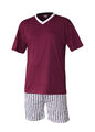 Herren Pyjama Schlafanzug kurz aus 100% Baumwolle M L XL 2XL 3XL KB Socken®