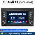 64G Android 13 Autoradio Für Audi A4 8E 8H B6 B7 2000-2009 Carplay GPS Navi WIFI