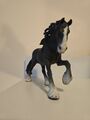 Schleich Pferd-Shire Hengst-Schleich Tier- Reiterhof- Horseclub-