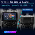 128G Für Mercedes Benz W164 GL320 ML350 X164 Android Autoradio CarPlay GPS Navi