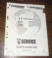 OMC Parts Catalog 2.3, 3.3 Heft Teilekatalog OMC  1990