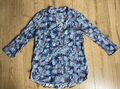 Marc O‘Polo Damen Bluse Langarm Gr. 38 Blumenmotiv