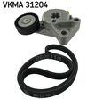 Keilrippenriemensatz SKF VKMA 31204 für AUDI A3 VW TT GOLF SHARAN T5 BORA SKODA