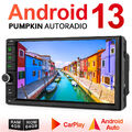 Pumpkin 4GB 64GB 7" Android 13.0 Autoradio 2 DIN Carplay GPS Navi Bluetooth DAB+