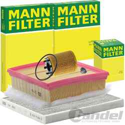 MANN-FILTER INSPEKTIONSPAKET passend für 1.3  CDTI OPEL CORSA D 75+90 PS