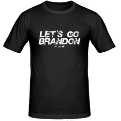 T-Shirt Let's Go Brandon FJB Anti Joe Biden lustig politisches Sagen Ungehorsam