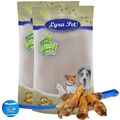 100 Stück Rinderohren ca. 5 kg Hundefutter Ohren Rind Lyra Pet ® + Ballschleuder