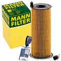 MANN FILTER ÖLWECHSELSET passend für AUDI A4 B7+B8 A6 C6 2.7-3.0 TDI