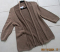 Peter Hahn - Strickjacke Cardigan - Jacke Gr. 42 Baumwolle - Braun - Top Zustand