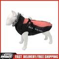 SOBW Hundemantel Winter-Wasserdichter Hundeweste Jacke mit abnehmbarem Traktions