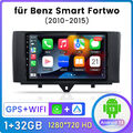 Für Mercedes Benz Smart 451 2010-15 Android 13 Autoradio GPS Nav SWC DAB CarPlay