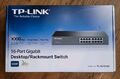 TP-Link TL-SG1016D 16-Port Gigabit Netzwerk Switch RJ-45 Rackmount Metallgehäuse