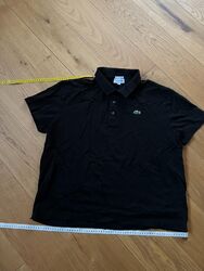 LACOSTE Herren Poloshirt schwarz 3XL