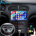 2+32GB Android 13 Autoradio WIFI GPS BT FM Navi Player Für Peugeot 607 2004-2010