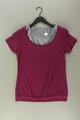 ✨ Esprit T-Shirt Shirt für Damen Gr. 42, L Kurzarm lila aus Polyester ✨