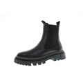 Tamaris Stiefelette Chelsea Boots Leder Schwarz Damen Schuhe Gr. 39