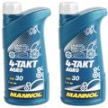 2 LITER MANNOL 4-TAKT ÖL SAE 30 API SG JASO MA/MA2 MOTORÖL 4T GARTEN GERÄTE