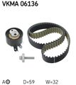 SKF Zahnriemensatz VKMA 06136 für RENAULT MERCEDES DACIA NISSAN CITAN W415 W420