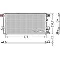 Kondensator, Klimaanlage DENSO DCN02001