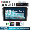 9" Android 13 2+64G Carplay Autoradio GPS NAVIGATION DAB+ Cam Für Mazda 3 03-09