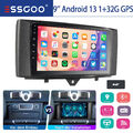 Für Smart Fortwo 451 2011-2015 1+32G Android 13 Autoradio Carplay DAB+ GPS Navi