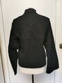 Adidas Sweatshirt Hoodie mit Zip schwarz Gr.S 