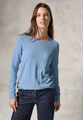 CECIL 302754 BASIC Sweatshirt langarm Feinstrickpullover Strickdetails blau