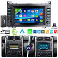 2+32G Carplay Android 13 Autoradio Navi GPS DAB+ für Mercedes BENZ A/B W169 W245