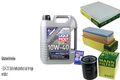 INSPEKTIONSKIT FILTER LIQUI MOLY ÖL 5L 10W-40 für Fiat Doblo 119 1.4 Idea 350_