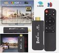 TV98 Android 12.1 Smart Media Player 4K TV Stick Ultra HD 2.4G 5G WiFi TV Stick