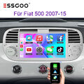 7" Apple Carplay Für Fiat 500 2007-2015 2+64GB Android 13 Autoradio GPS RDS NAVI