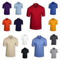 GILDAN Herren Poloshirt Rippstrickkragen 50/50 DryBlend Jersey S-3XL 8800 NEU