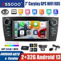 Für BMW 3er E90 E91 E92 E93 2+32G Carplay DAB+ Android 13 Autoradio GPS RDS KAM