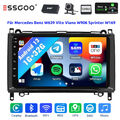 32G Autoradio Android Kam Für Mercedes Benz A/B Klasse/Vito W169 W639 W245 DAB+