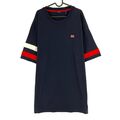 GANT Marineblau Retro Logo Kurzarm Kleid Größe XL