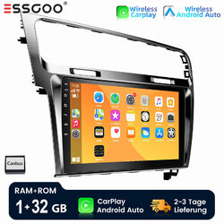 10'' Apple CarPlay 1+32G Android13 Autoradio GPS NAVI Für VW Golf 7 VII SWC WIFI