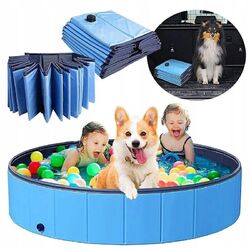 Hundepool KinderSwimmingpool Schwimmbecken Planschbecken Pool Bad Becken Faltbar