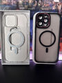 Apple Iphone 13 PRO MAX 2 Handy Hülle MagSafe Clear Case Hard Silikon Neu