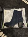 Tommy Hilfiger Damen Stiefeletten Chelsea FW0FW04342 Midnight NEU GR. 37